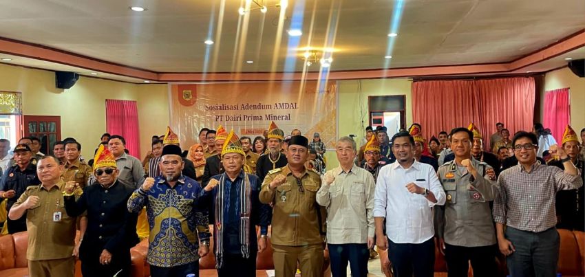 Sosialisasi Adendum Amdal, PT DPM Berkomitmen Jalankan Prinsip Pertambangan yang Baik