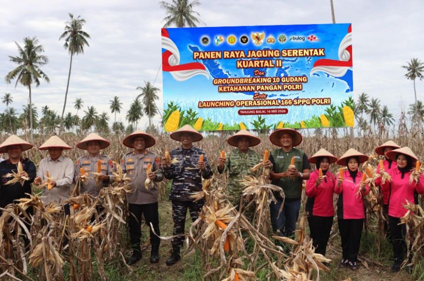 Polres Tanjungbalai Sukses Dukung Ketahanan Pangan