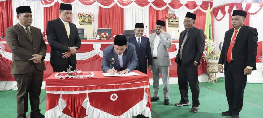 DPRD Palas Tetapkan Perda Pertanggungjawaban APBD 2025
