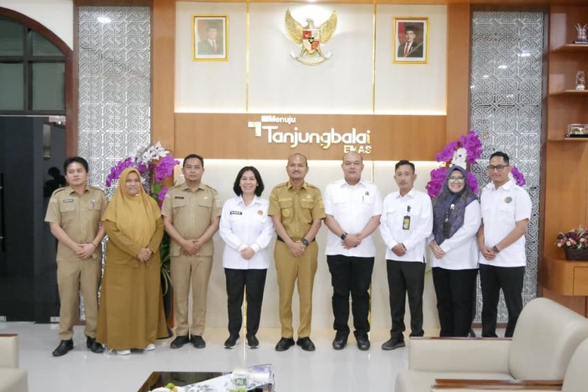Mahyaruddin Salim Terima Kunjungan Audiensi BPN Kota Tanjungbalai