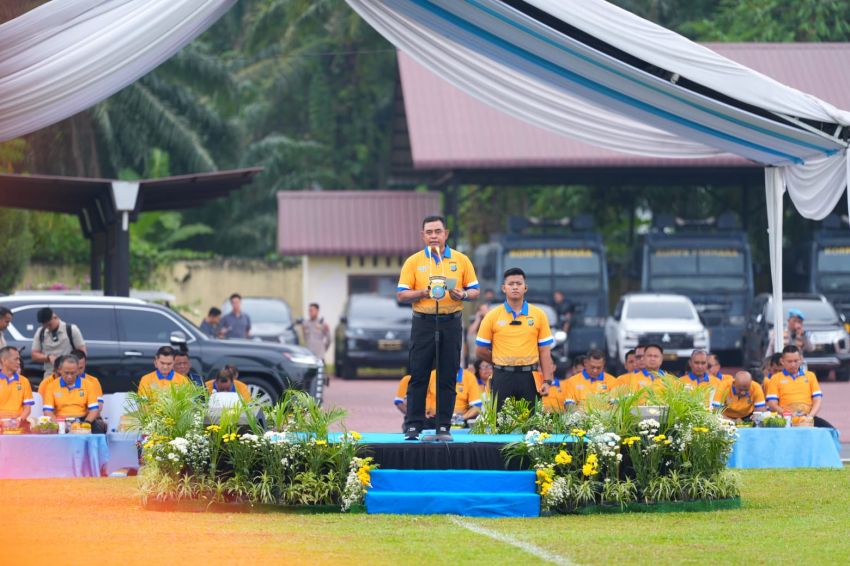 Kapolda Sumut Buka Pekan Olahraga dan Rohani Jelang Hari Bhayangkara ke-80