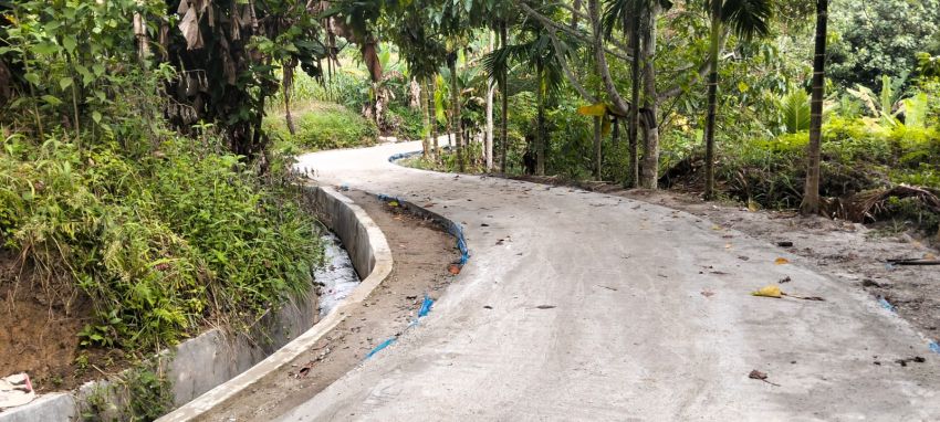 Pemerintah Nagori Pinangratus Bangun Rabat Beton 120 Meter, Rp 131Juta dari DD 2026