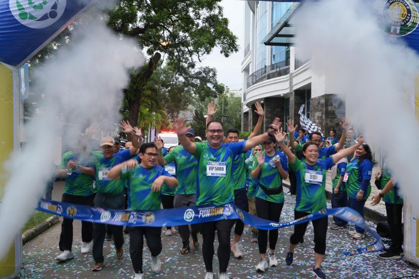 BPJS Kesehatan Gandeng USU Edukasi Pengelolaan Penyakit Kronis melalui Fun Run
