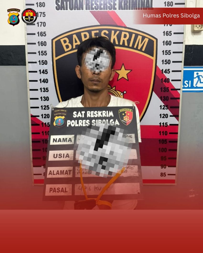 Polisi Berhasil Ungkap Kasus Pencuri HP di Jalan Tenggiri Sibolga