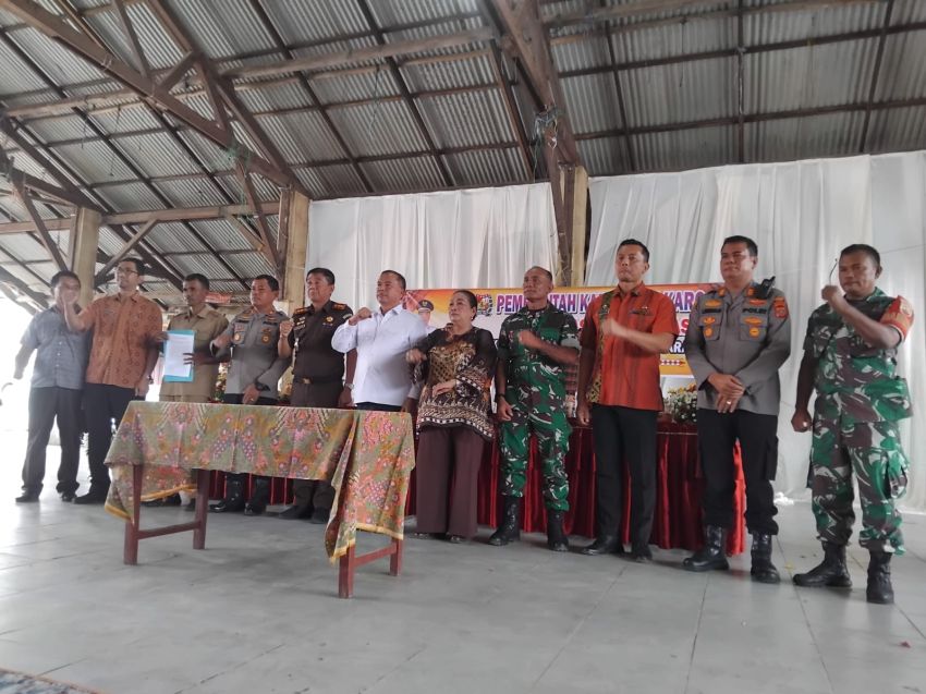 Perkuat Keamanan dan Ketertiban Masyarakat di Kabupaten Karo, Lima Kecamatan Deklarasi di Tigabinanga