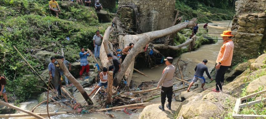 Seorang Warga Dilaporkan Hanyut di Sungai Bah Tongguran Simalungun