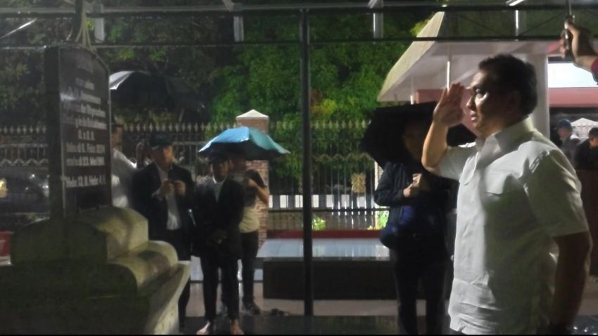 Effendi MS Simbolon Bersama Panitia Nasional HUT ke-165 HKBP Ziarah ke Makam IL Nommensen