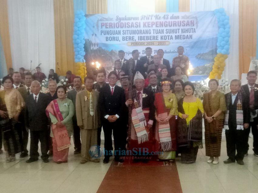 Pengurus Punguan Situmorang Tuan Suhutnihuta Kota Medan Dilantik
