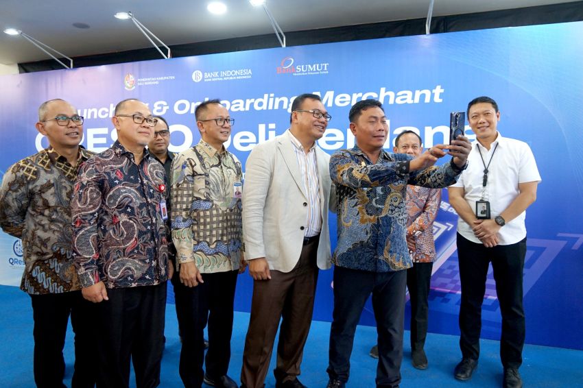 Pemda Deli Serdang Bersama Bank Sumut Luncurkan QResto, Digitalisasi Pajak Restoran Pertama di Indonesia