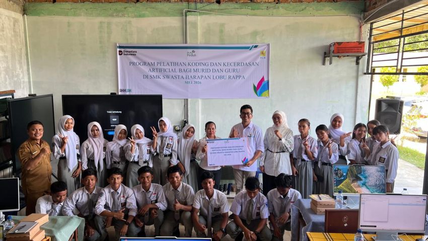 PLN UIP SBU Tingkatkan Kompetensi Digital Guru dan Siswa SMK di Asahan Lewat Pelatihan Coding dan AI
