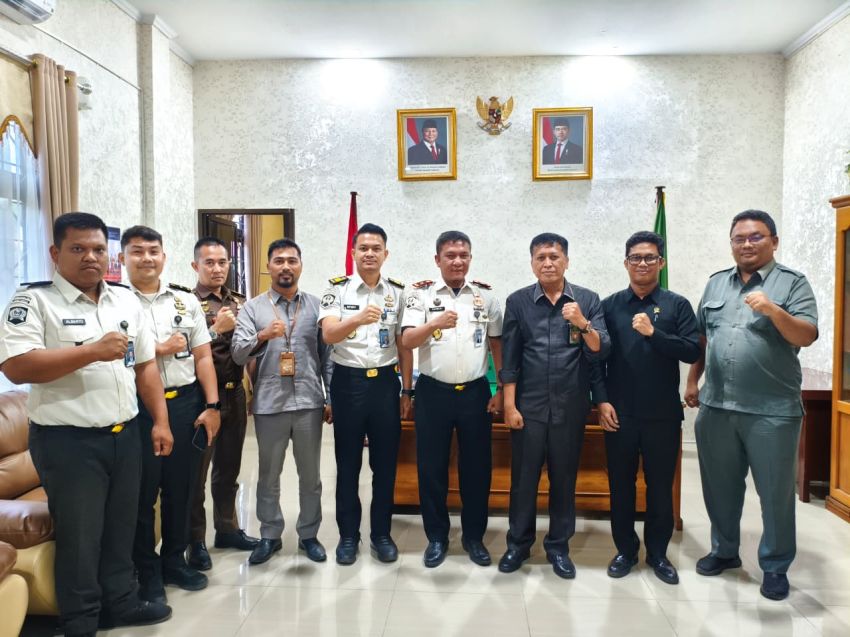 Kalapas Barus Perkuat Sinergitas Antar APH ke PN Sibolga