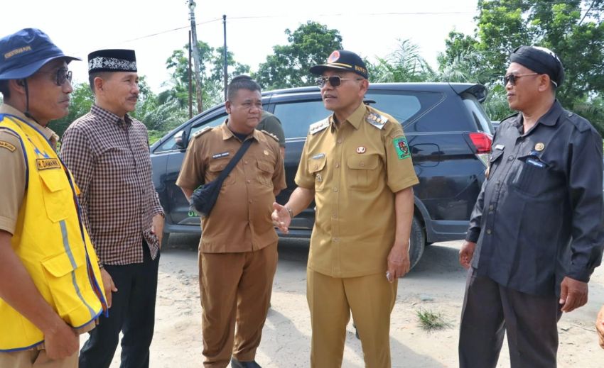 Pemkab Simalungun Perbaiki Jalan Nagori Bandar Tinggi Tahun Ini