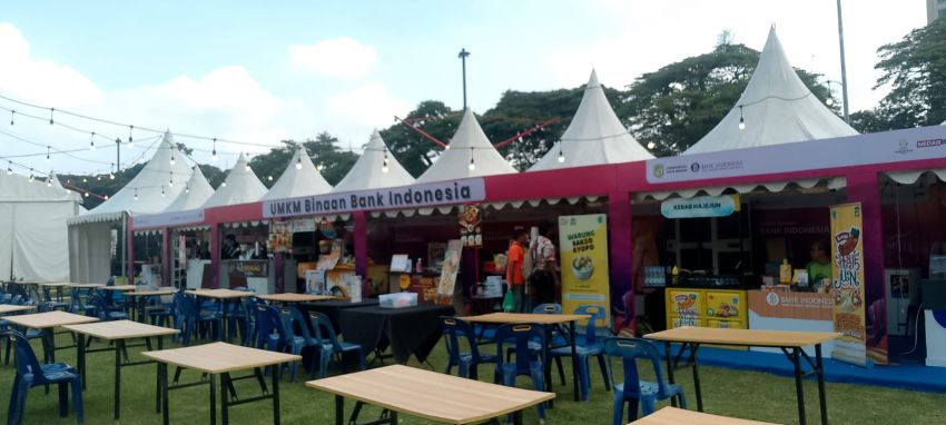 Ratusan UMKM Ramaikan Bazar GEMES IX di Lapangan Merdeka Medan
