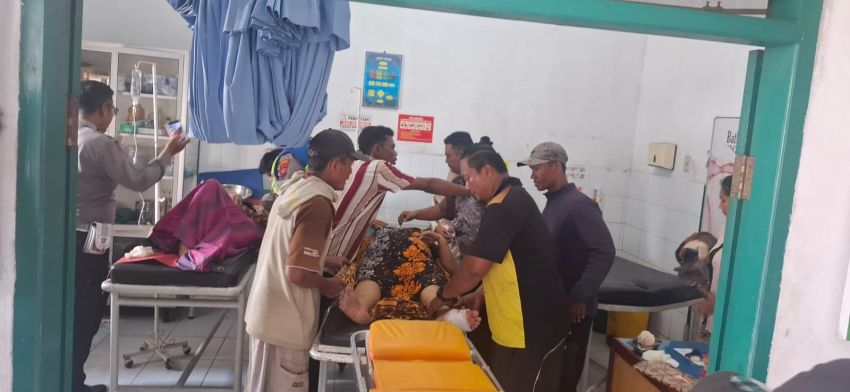 Dam Truk Tabrak Vario di Jalinsum Batubara, Dua Luka Berat