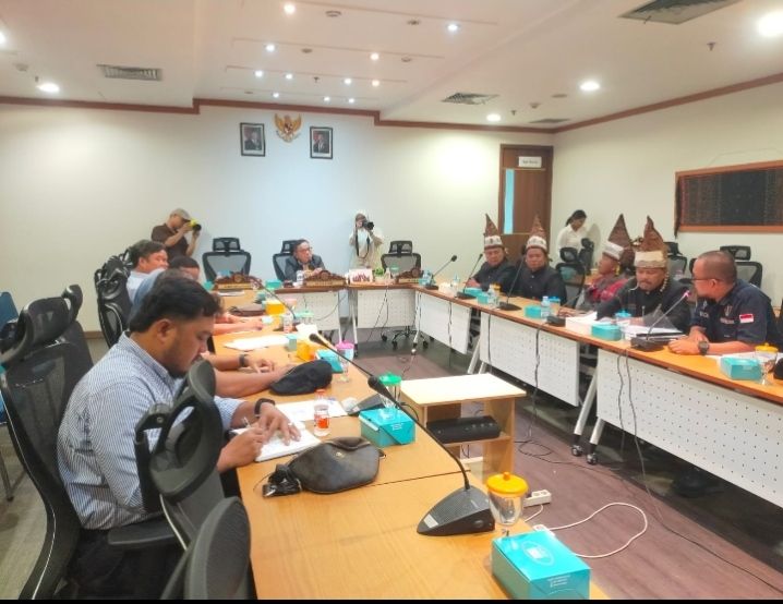 RDP Komisi A DPRD SU dengan Masyarakat Adat Kerajaan Nagur Bolag Sergai Terpaksa Dibatalkan