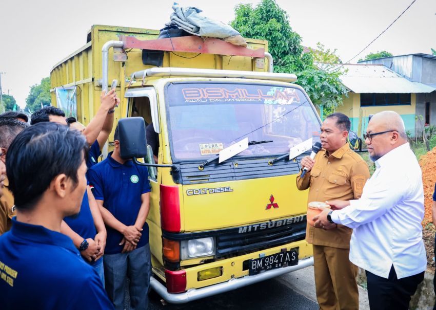 Lepas Produk Dodos Karya Koperasi Melati Jaya Steel, Bupati Sergai Apresiasi Program TJSL PTPN IV