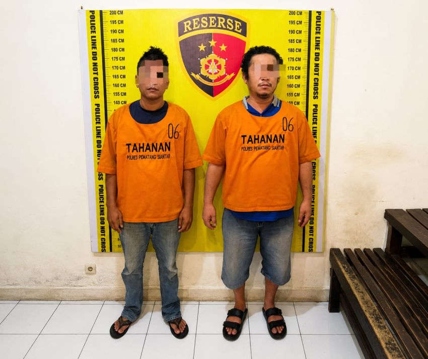 Dua Penadah Emas Curian Pasar Horas Ditangkap