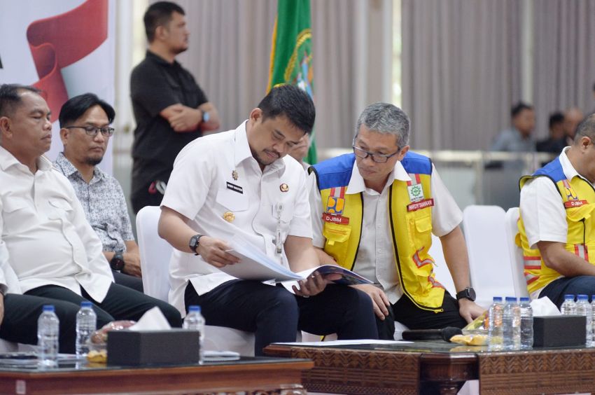 Bobby Nasution Hadiri Peresmian 1.151 Km Jalan Inpres, Empat Ruas di Sumut Turut Diresmikan