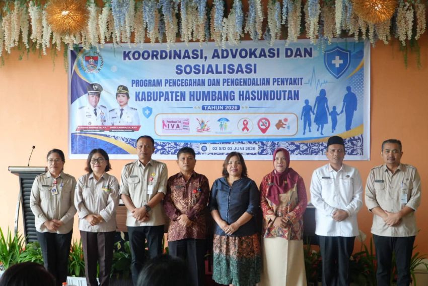 Pemkab Humbahas Perkuat Kolaborasi Cegah dan Kendalikan Penyakit