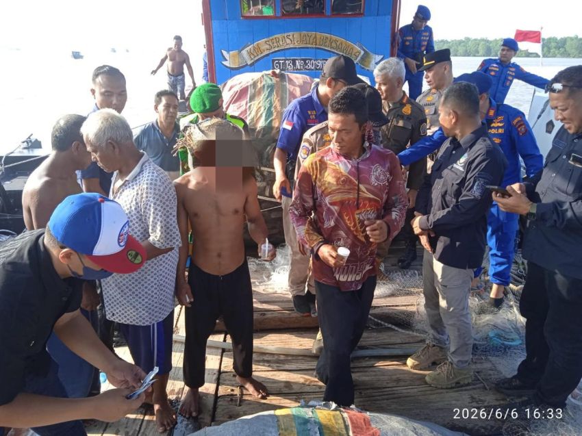 Polres Tanjungbalai Gelar Patroli Gabungan Skala Besar, 2 Nelayan Positif Narkoba
