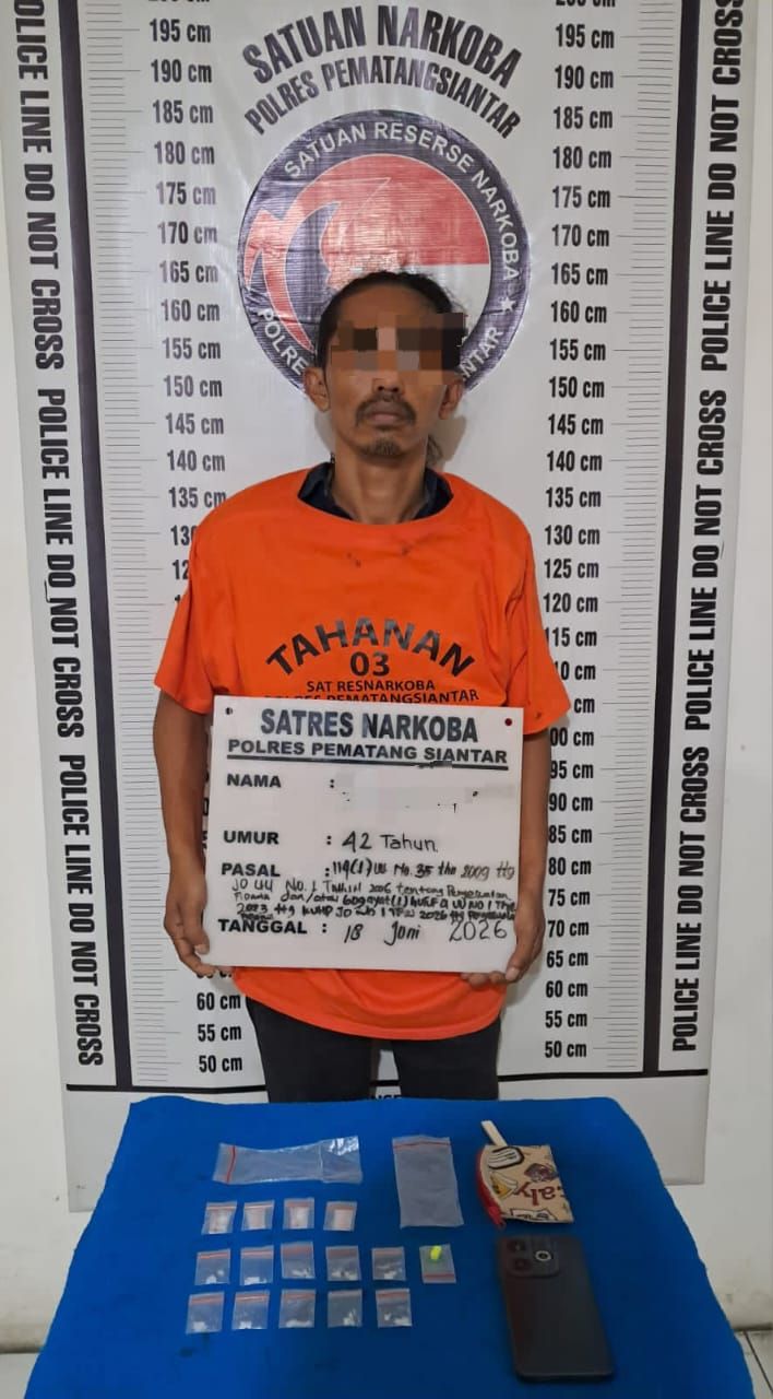 Polisi Ringkus Seorang Pria di Warung, Sita 14 Paket Sabu dan Satu Butir Ekstasi