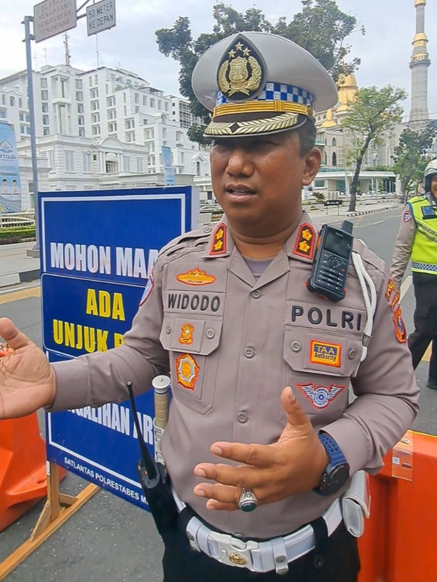 Polisi Lalu Lintas Cekcok dengan Pengemudi saat Demo, Personel Diperiksa Paminal