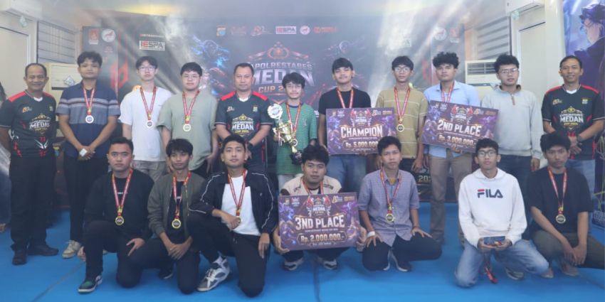 Jelang HUT ke-80 Bhayangkara, Polrestabes Medan Gelar Turnamen Esports Kapolrestabes Cup 2026