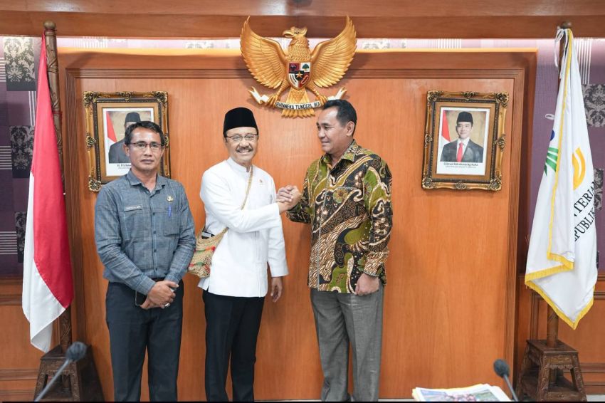 Rapat dengan Mensos, Wabup Nisel Usul Percepatan Pembangunan Sekolah Rakyat