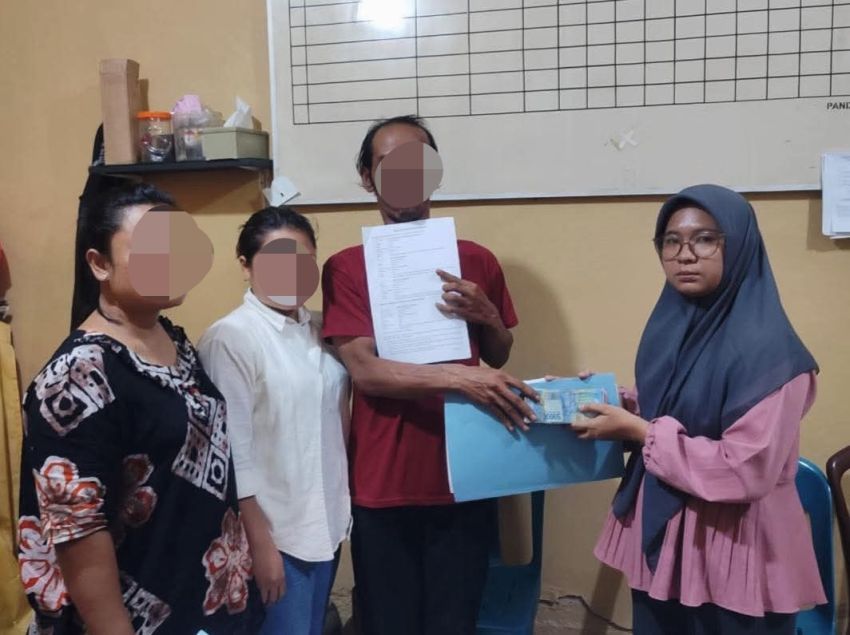 Polsek Pandan Lakukan RJ Kasus Pencurian, Korban Terima Ganti Rugi
