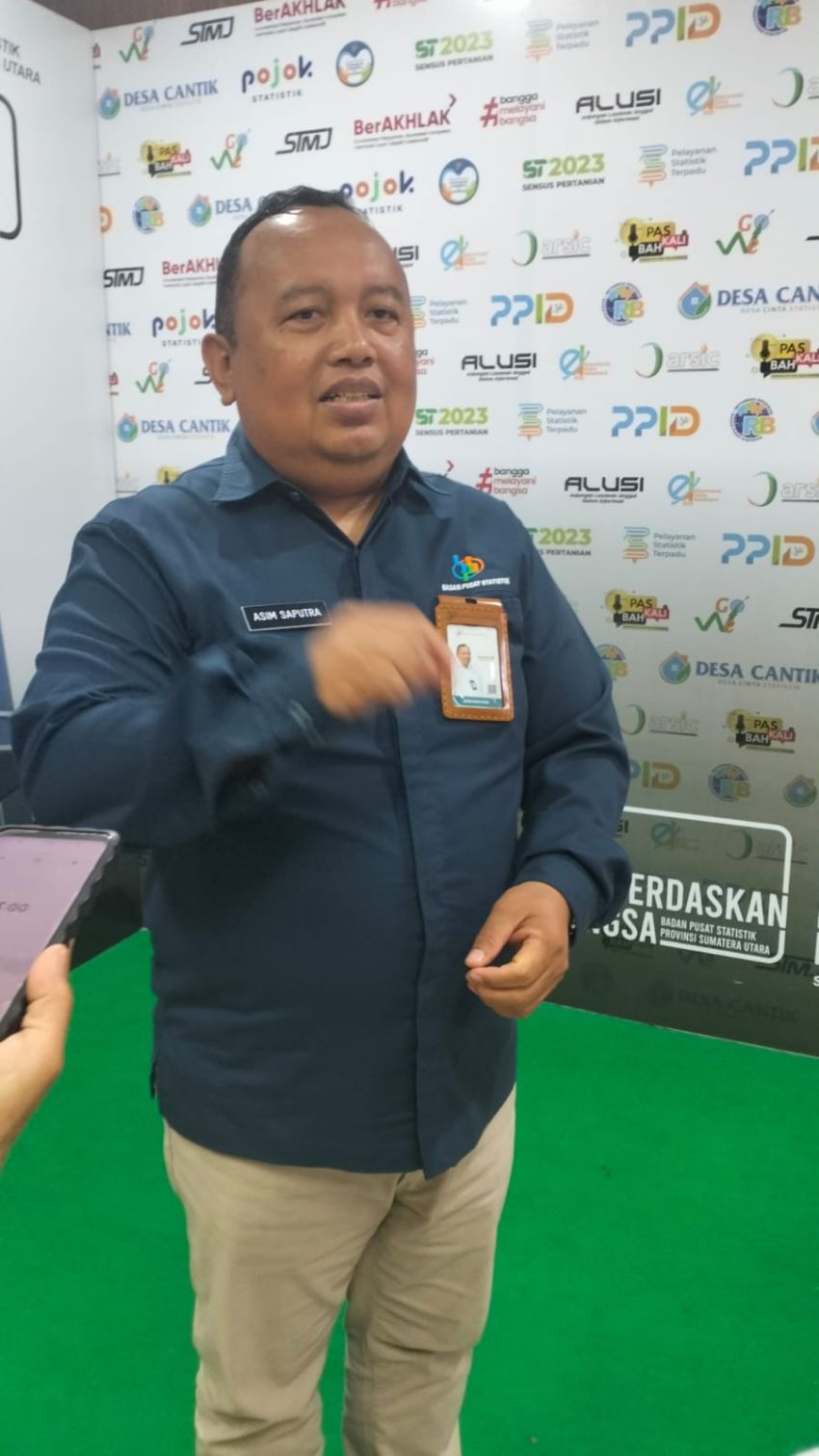 NTP Sumut Mei 2026 Turun 1,56 Persen, Dipicu Melemahnya Empat Subsektor