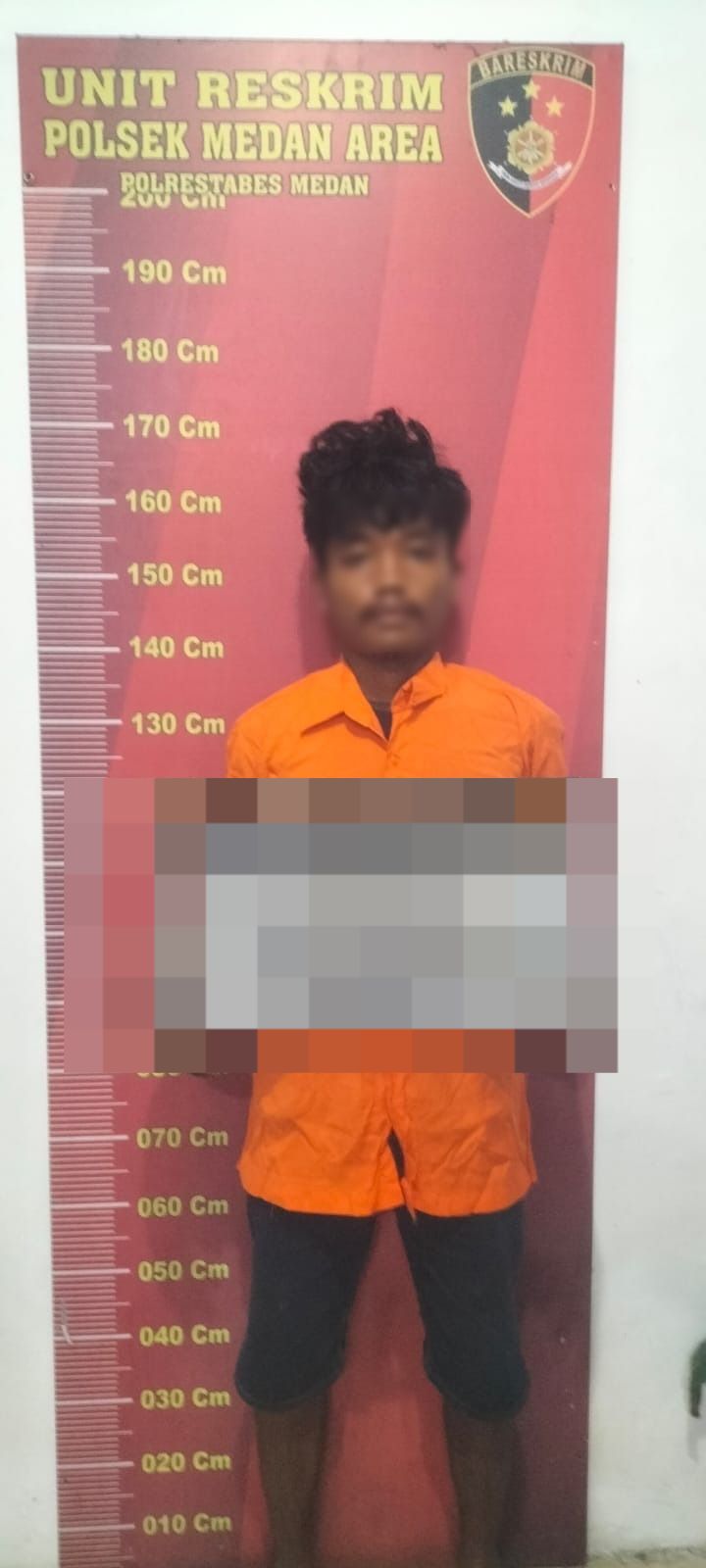 Begal IRT Pakai Besi Tajam, Pengangguran Dibekuk Polsek Medan Area