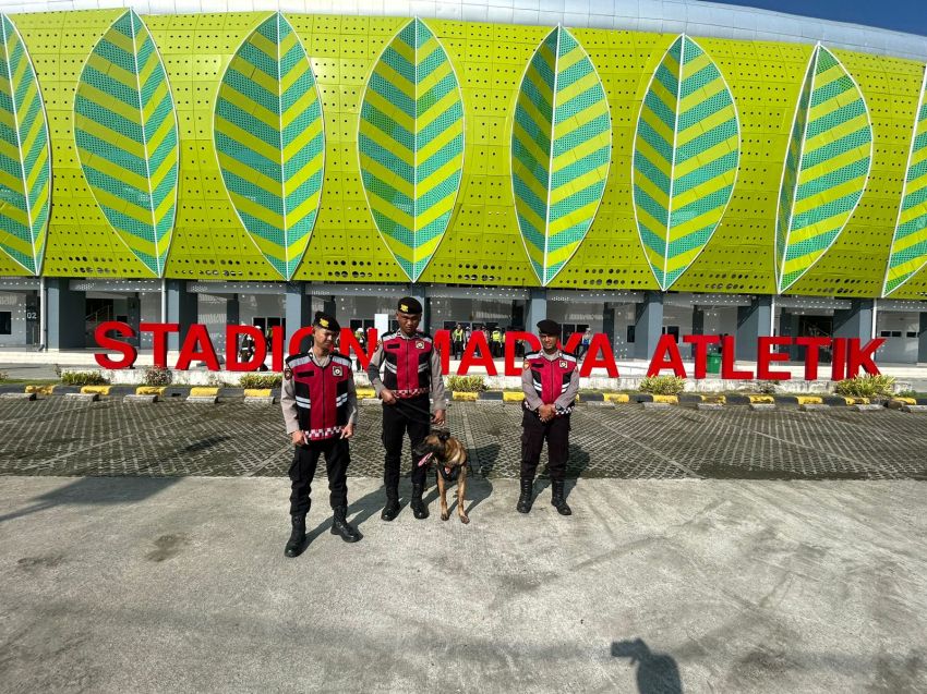 Unit Polsatwa K-9 Polda Diterjunkan di Pertandingan ASEAN U-19 Boys Championship 2026