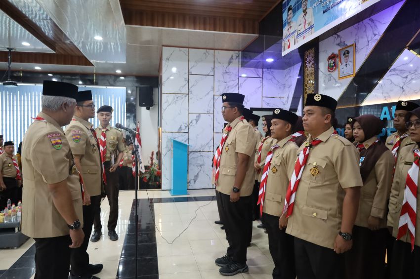 Wakil Wali Kota Tanjungbalai Lantik PAW Kwarcab Pramuka 2021&ndash;2026