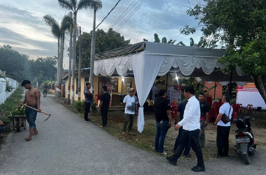Satresnarkoba Polres Labuhanbatu Galakkan Posko Kampung Bebas Narkoba di Padangmatinggi