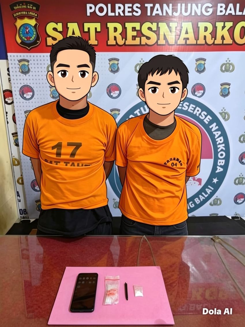 Pengedar Sabu Ditangkap Saat Menunggu Pembeli di Tanjungbalai