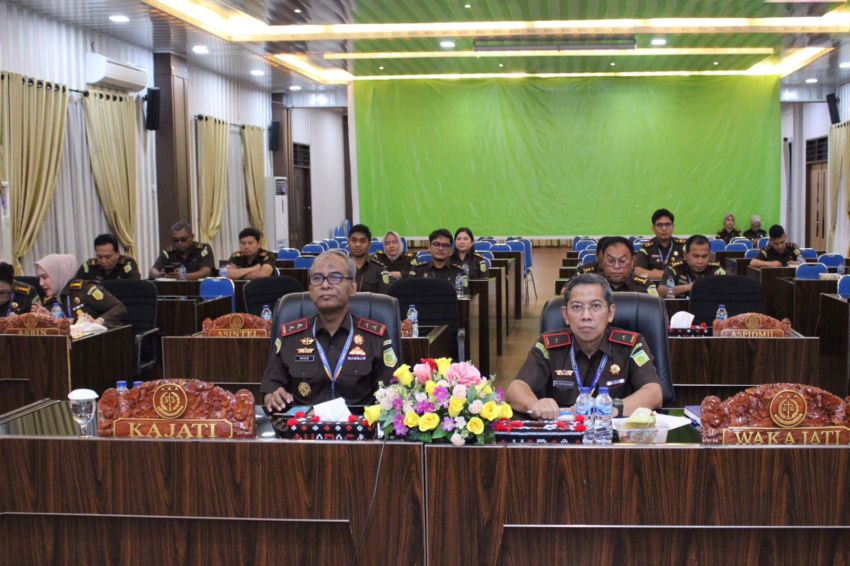 Dibuka Jaksa Agung, Kejati Sumut dan Jajaran Ikuti Musrenbang Kejaksaan RI