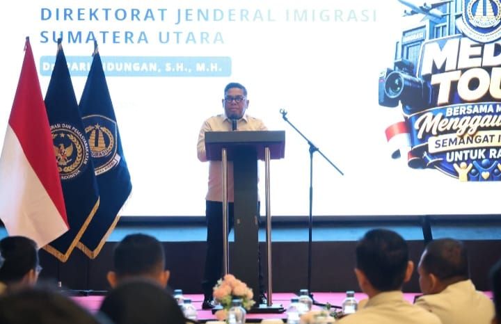 Imigrasi Sumut Perkuat Sinergi Dengan Insan Pers, Gaungkan Semangat Imigrasi untuk Rakyat