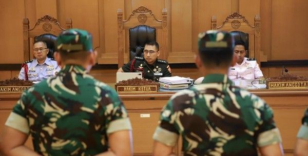 Empat Prajurit TNI Divonis Penjara dalam Kasus Penyiraman Air Keras Aktivis KontraS