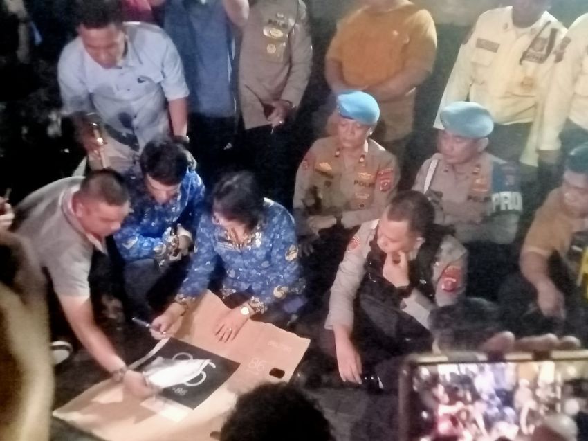 Mahasiswa Cipayung Plus Sampaikan Enam Tuntutan Rakyat ke DPRD Medan