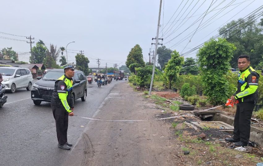Pasutri Tewas Ditabrak Angkot di Jalinsum Tanjungmorawa