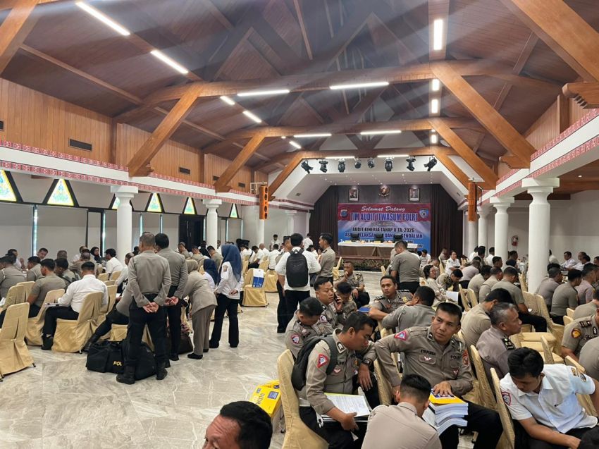 Polres Tanjungbalai Mengikuti Audit Kinerja 2026 di Parapat