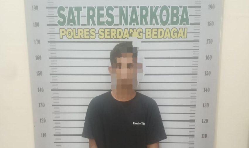 Satres Narkoba Polres Sergai Ringkus Pengedar Sabu di Perbaungan