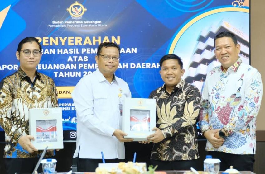 Pemko Sibolga Kembali Raih Opini WTP atas LKPD TA 2025