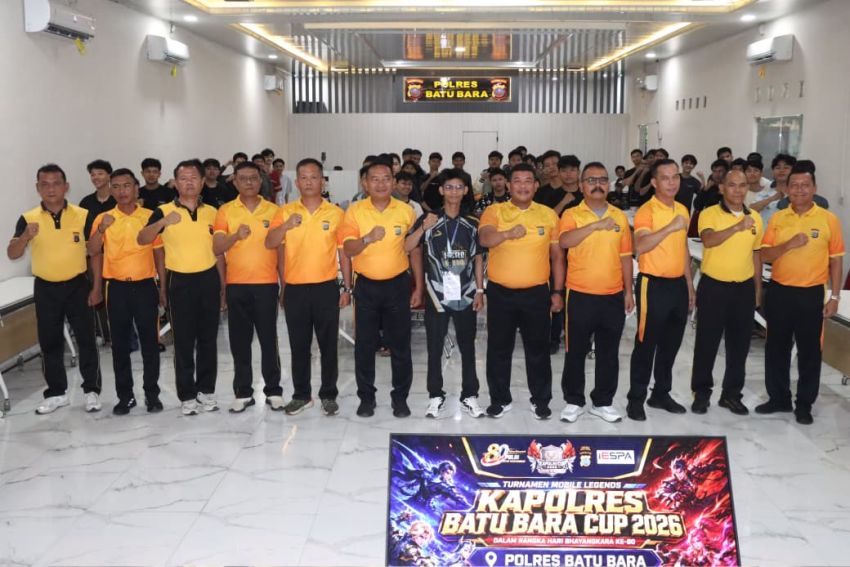 Polres Batubara Gelar Turnamen E Sport Mobile Legends, Memeriahkan HUT Bhayangkara ke-80
