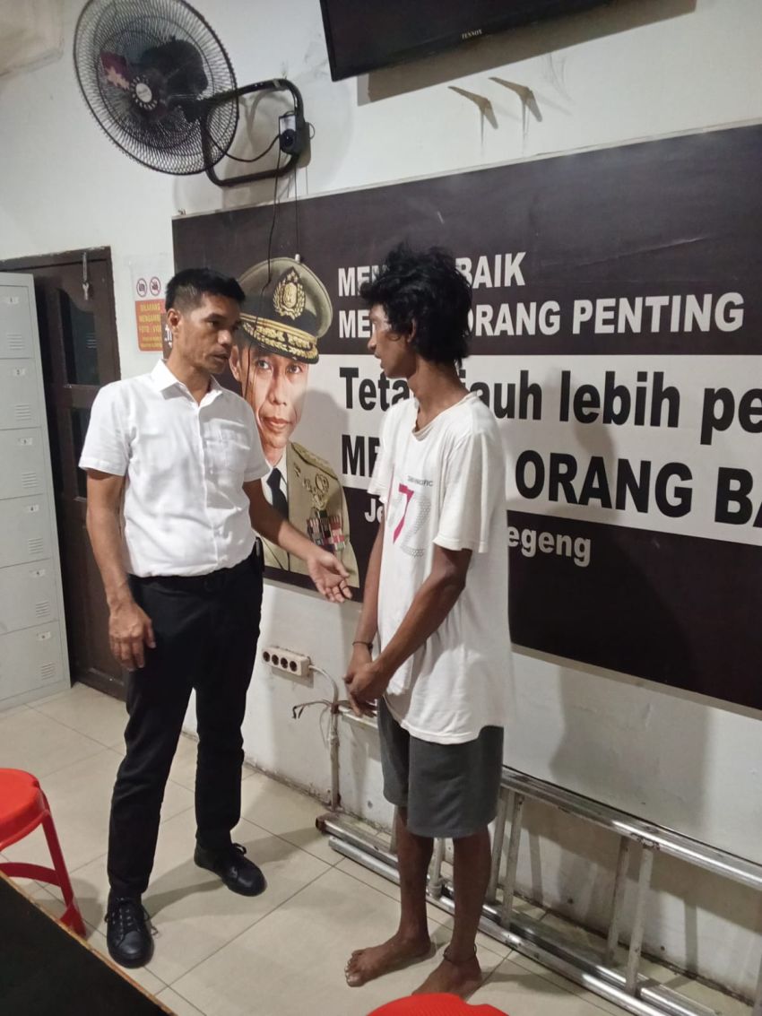 Polsek Medan Kota Tangkap Pencuri Tangga Aluminium