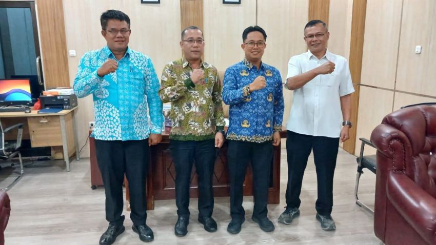 Dorong Percepatan Infrastruktur, Sekda Humbahas Sambangi Dinas PSDA dan BBPJN Sumut
