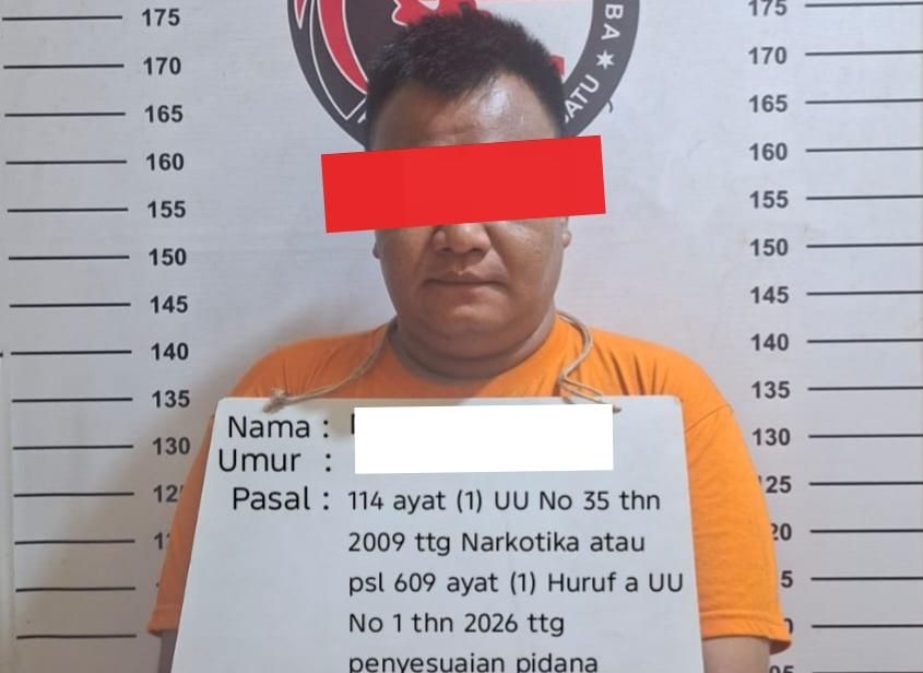 Satresnarkoba Polres Labuhanbatu Tangkap 1 Pengedar Sabu di Kampung Toba, Rp2,2 Juta dan Sabu 2,03 Gram Disita