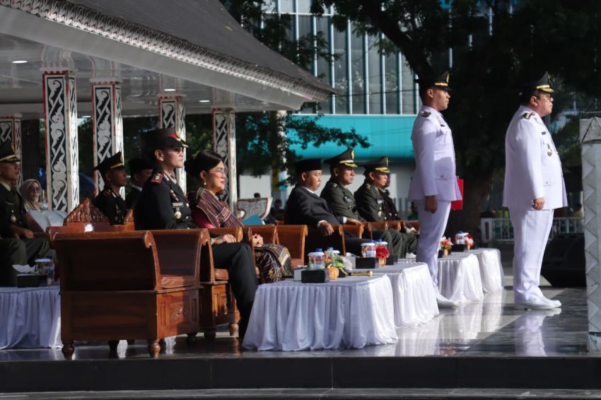 Hari Lahir Pancasila 2026 di Pematangsiantar Berlangsung Khidmat, Kapolres Teguhkan Komitmen Kebangsaan