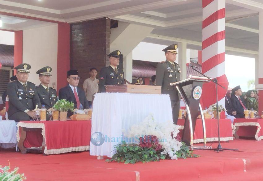 Dandim 0211 Tapteng Jadi Irup Harlah Pancasila: Fondasi Perdamaian Dunia