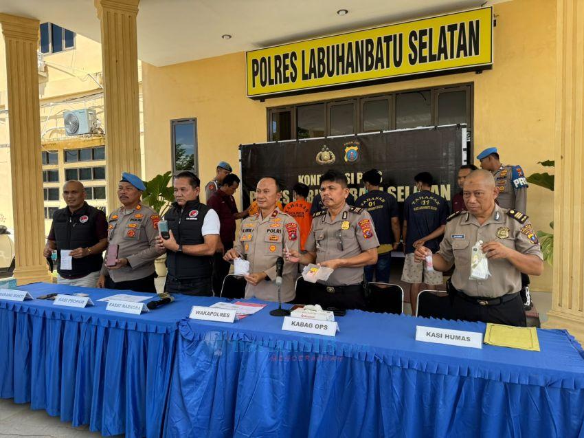 Polres Labusel Ungkap 30 Kasus Narkotika Dalam Oprasi Antik Toba 2026